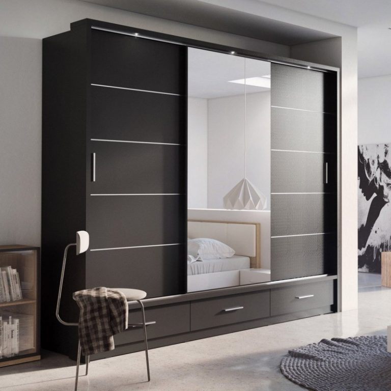 Arizona 250cm Sliding Wardrobe | Aqua Style Water Beds